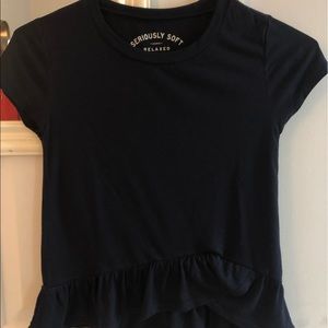 navy blue top